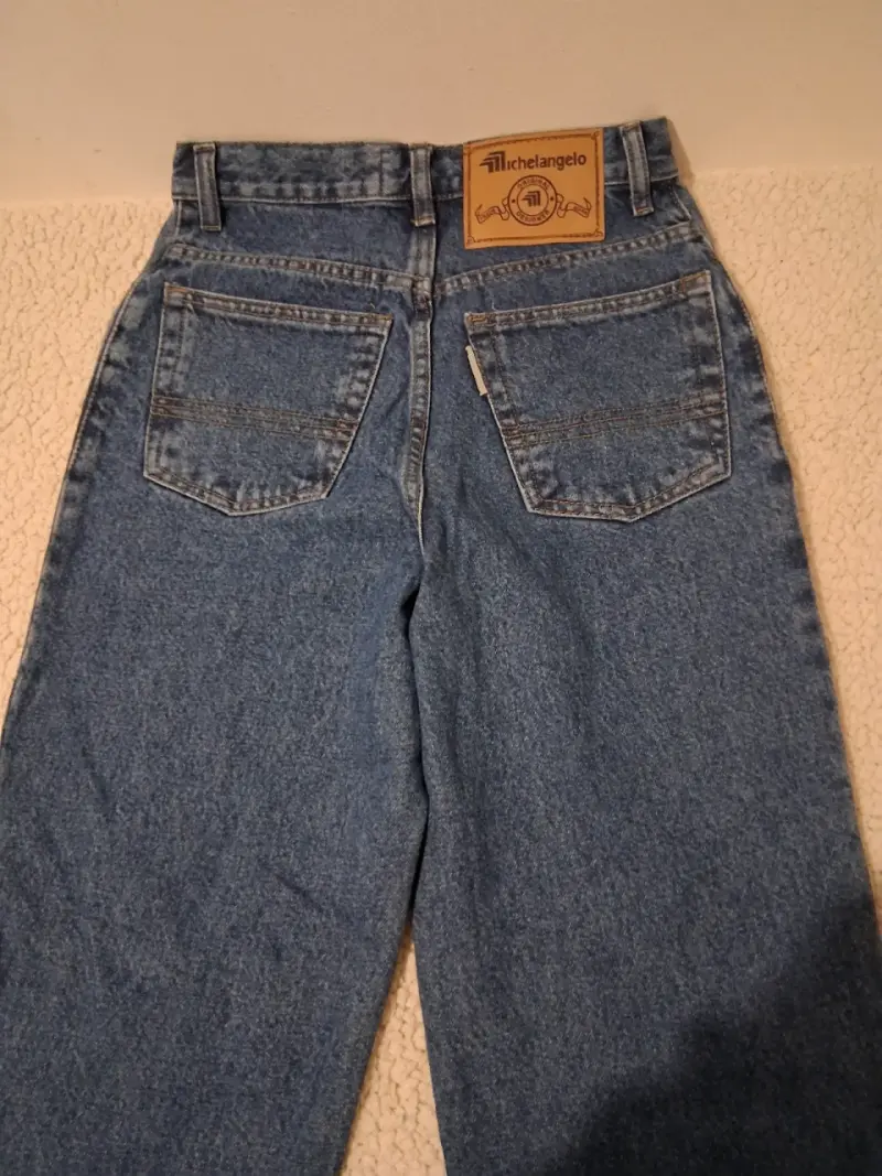 Jeans de mezclilla azul - 5