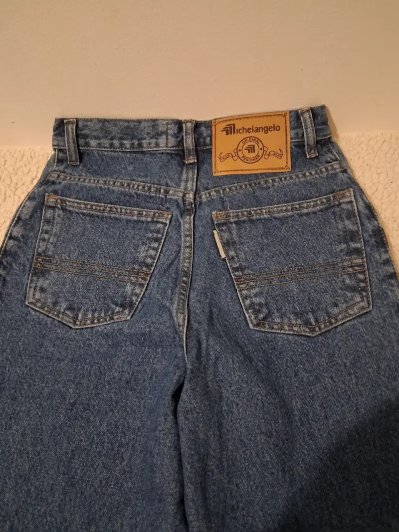 Jeans de mezclilla azul - 6