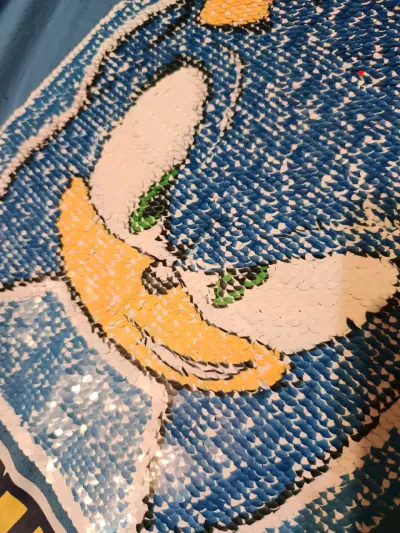 Conjunto de Niño Sonic Azul con Estampado - miniatura 4