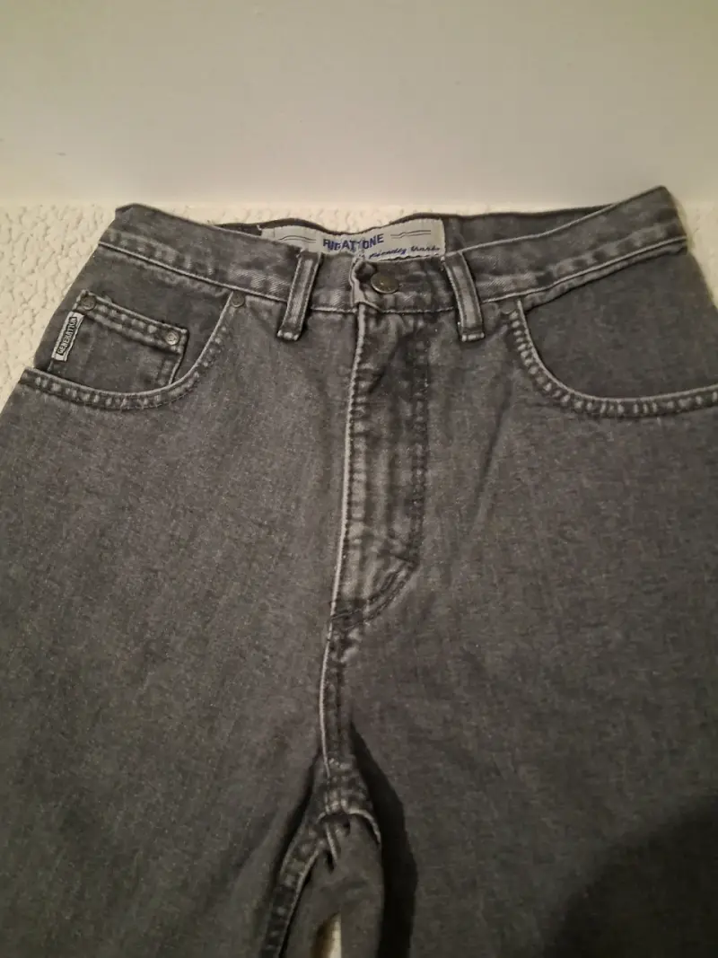Jeans gris para mujer - 5