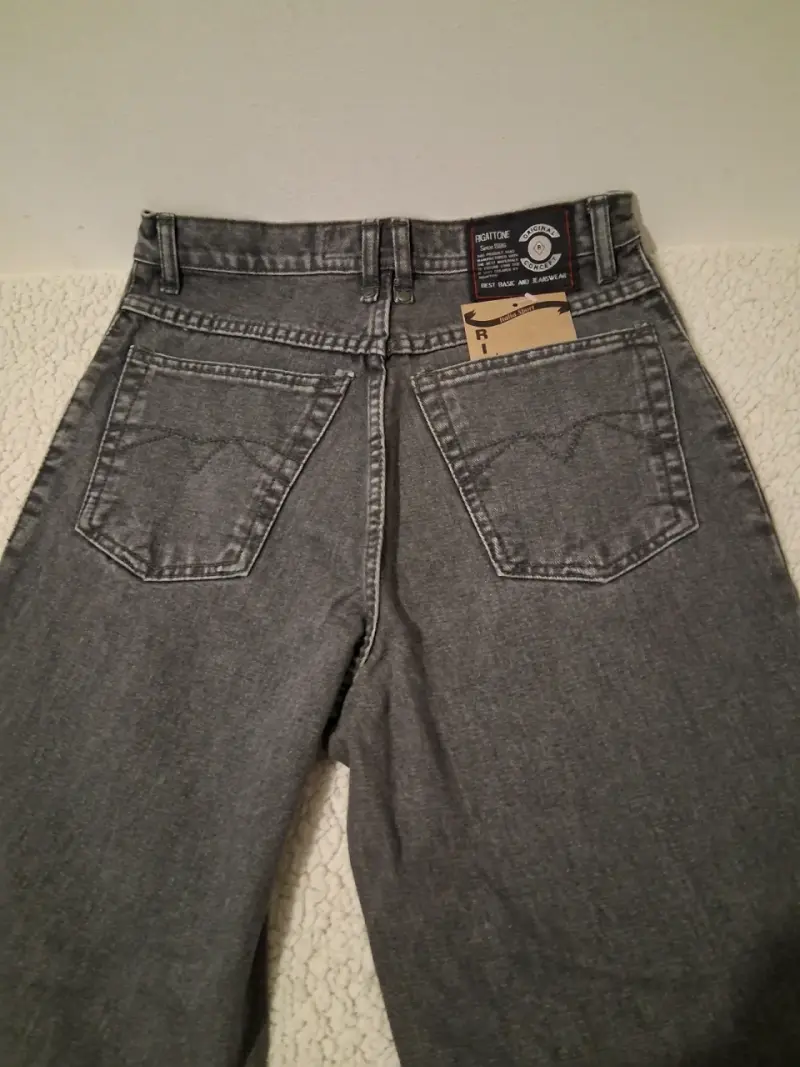 Jeans gris para mujer - 6