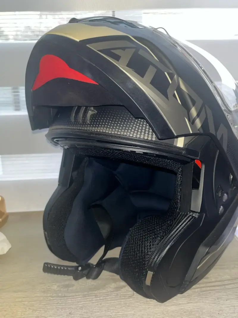 Casco moto abatible MT Atom - 5