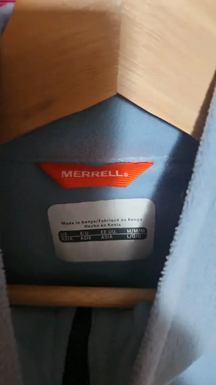 Chaqueta polar azul Merrell para hombre - 2
