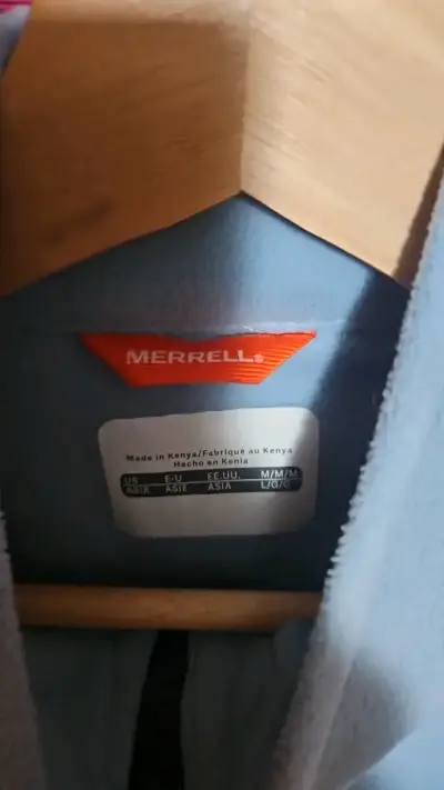 Chaqueta polar azul Merrell para hombre - miniatura 2
