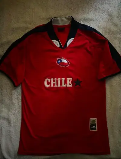 Camiseta de fútbol roja Chile - miniatura 1