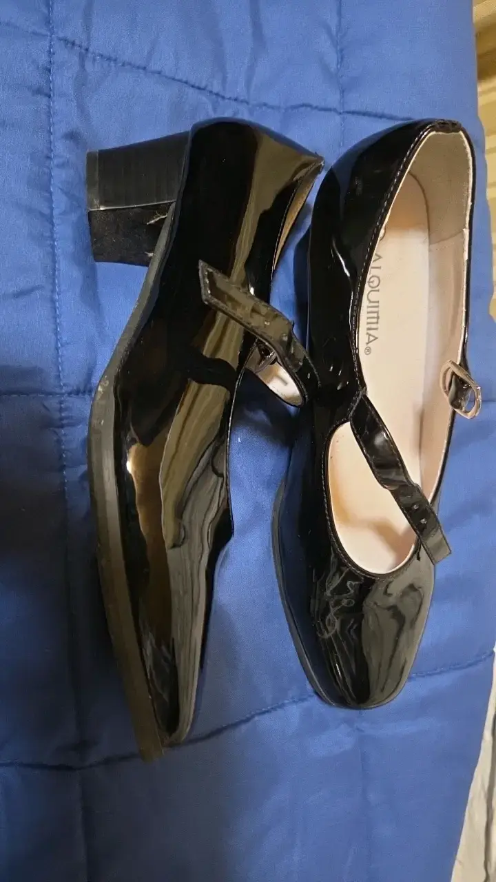 Zapatos de charol negro Alquimia con tacón - 2