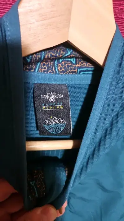 Chaqueta Haka Honu M azul para hombre - miniatura 2