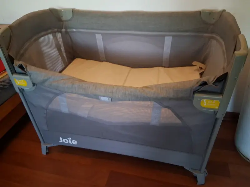 Cuna Corral Plegable Joie Gris - 3