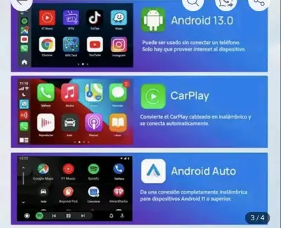 Adaptador Carlinkit Ai Box Carplay Android 13 - miniatura 4