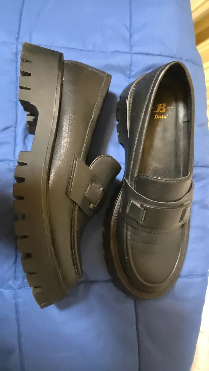 Mocasiones negros Bata para mujer - 2