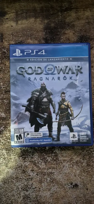 God of War Ragnarök para PS4 USADO - miniatura 1
