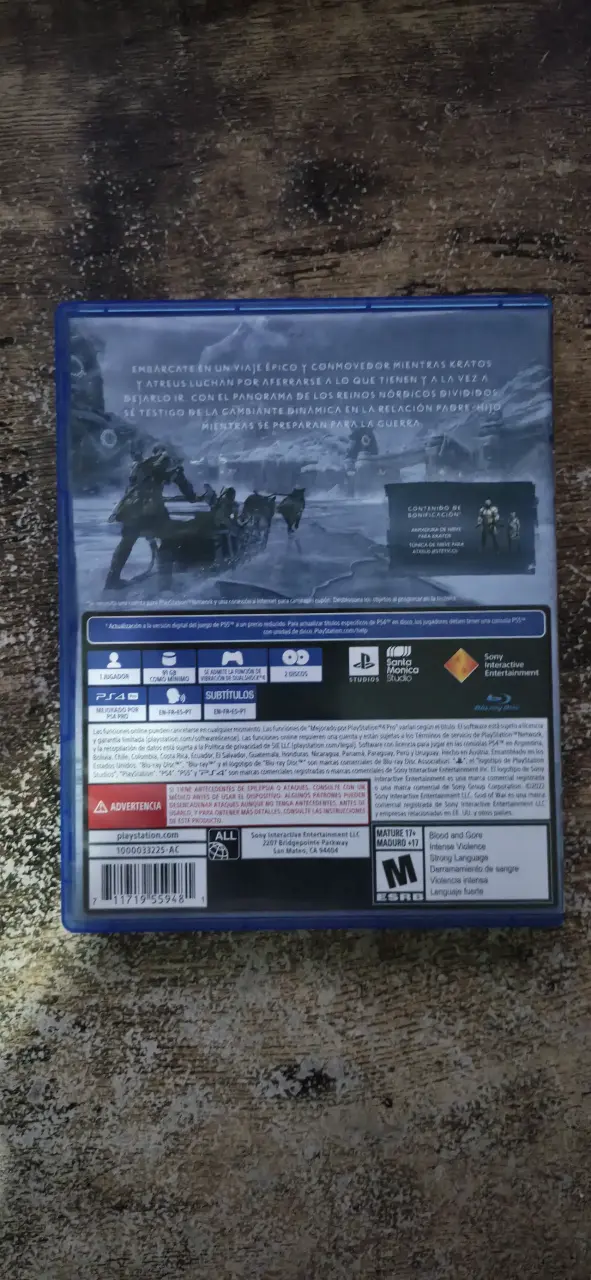 God of War Ragnarök para PS4 USADO - 2