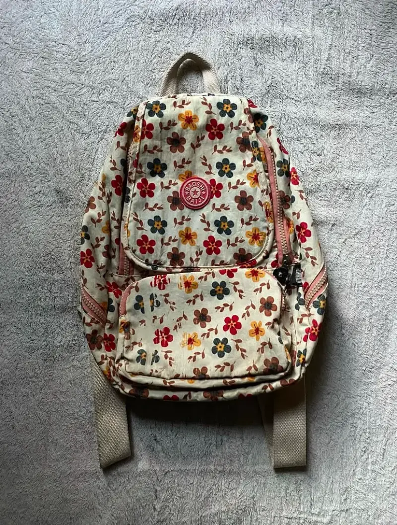 Mochila floral