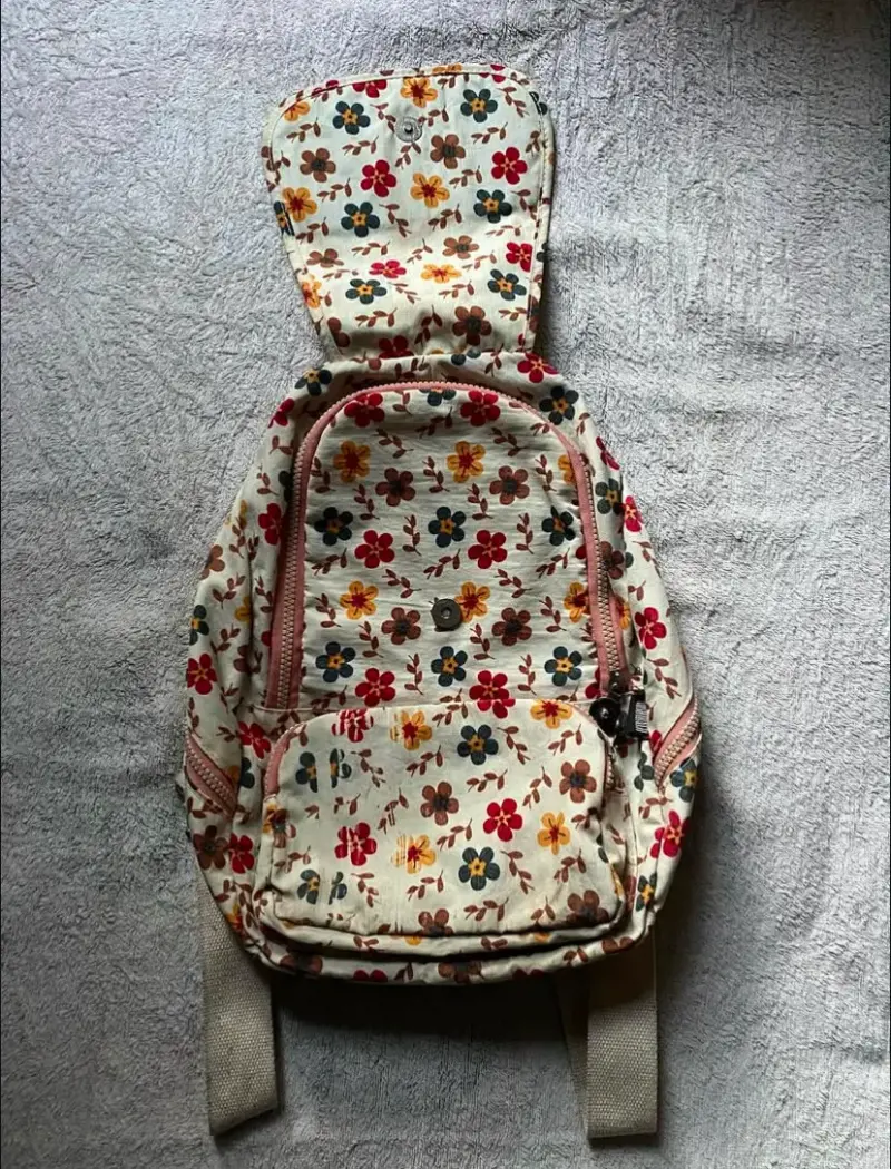 Mochila floral - 2