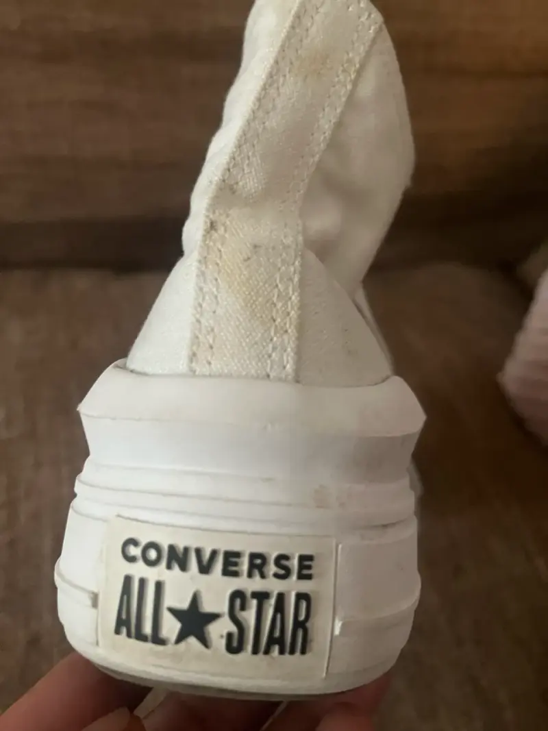Zapatillas Converse All Star blancas de lona - 3