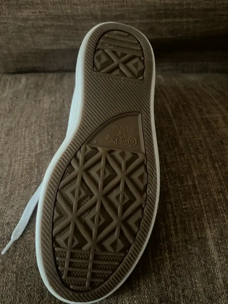 Zapatillas Converse All Star blancas de lona - 4