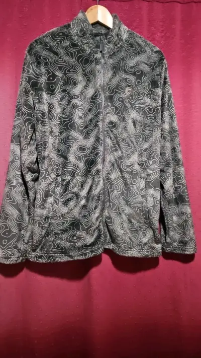 Chaqueta polar estampada DOITE para hombre talla M - miniatura 1