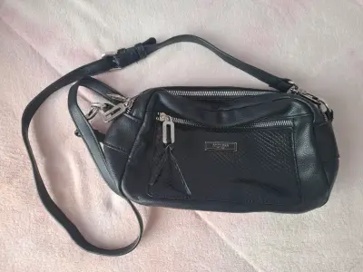 Cartera negra Amphora - miniatura 1