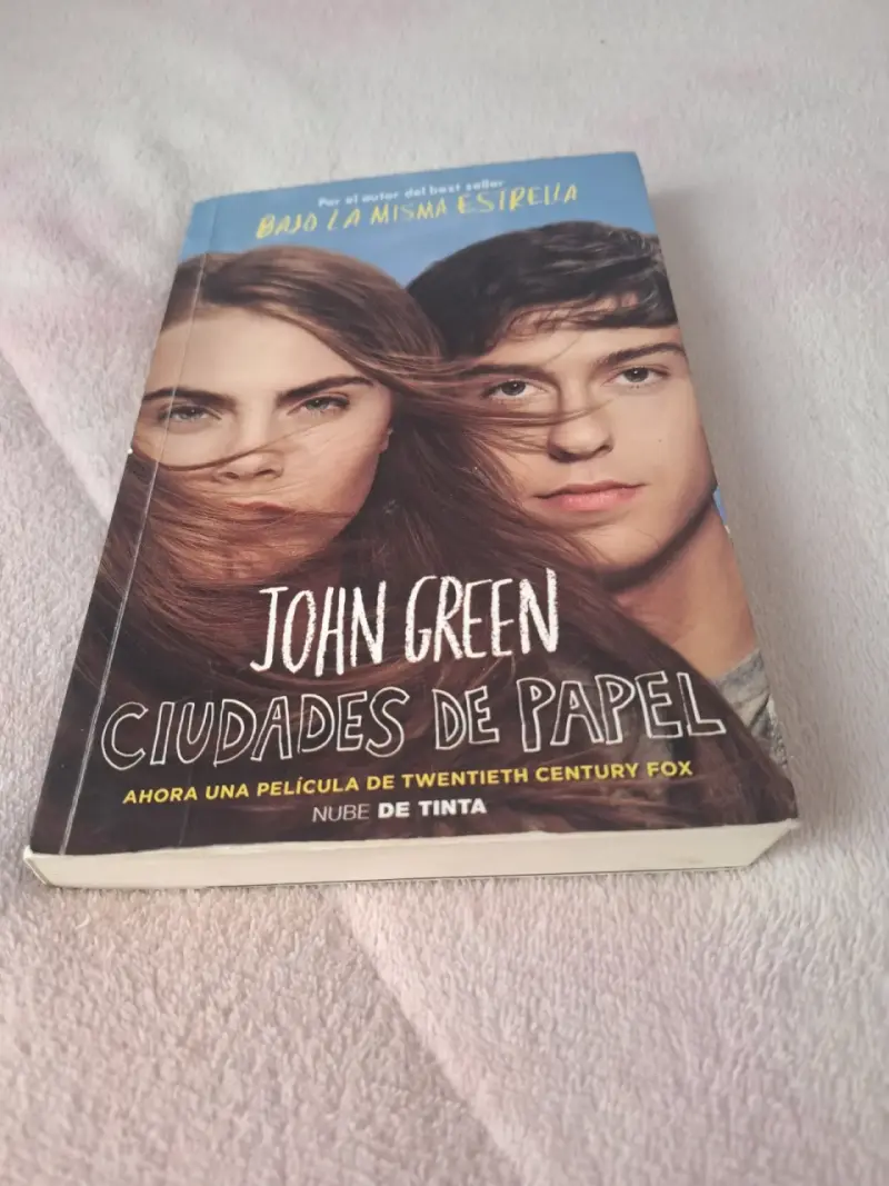 Libro 'Ciudades de Papel' de John Green - 2