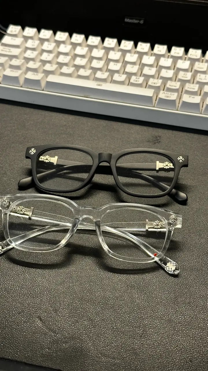 😎PACK X2 Lentes negro y transparente - 1
