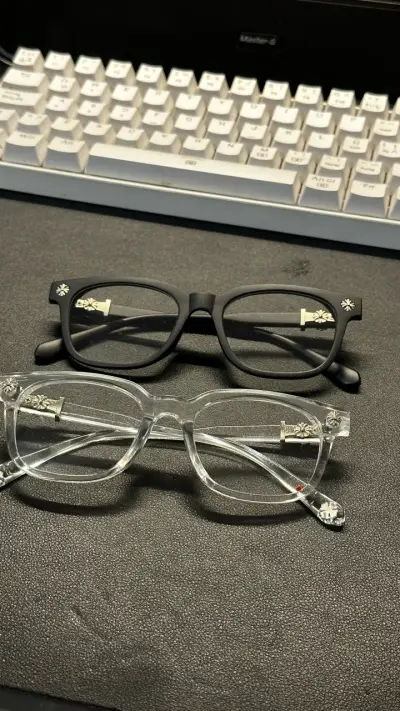 😎PACK X2 Lentes negro y transparente - miniatura 1
