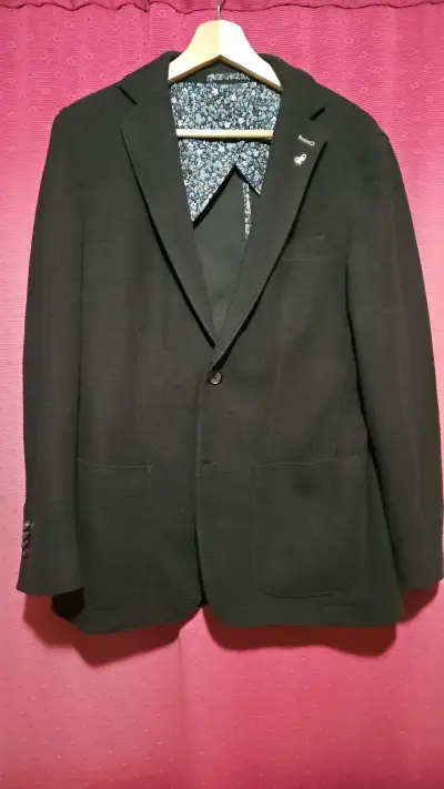 Chaqueta negra TRIAL básica talla 46 - miniatura 1