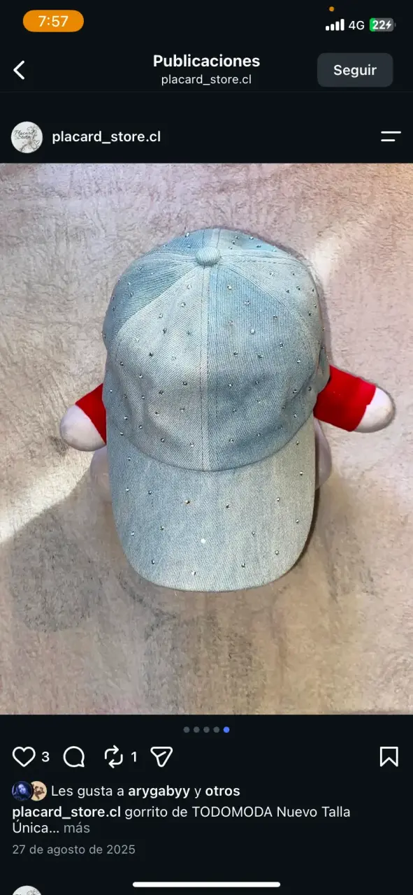Gorro con brillitos - 5