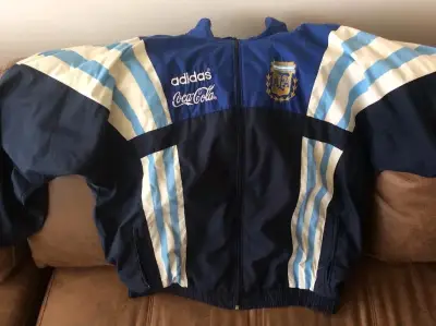 Chaqueta deportiva Adidas Argentina vintage - miniatura 1