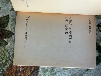 Libro Cien Sonetos de Amor de Pablo Neruda - miniatura 2