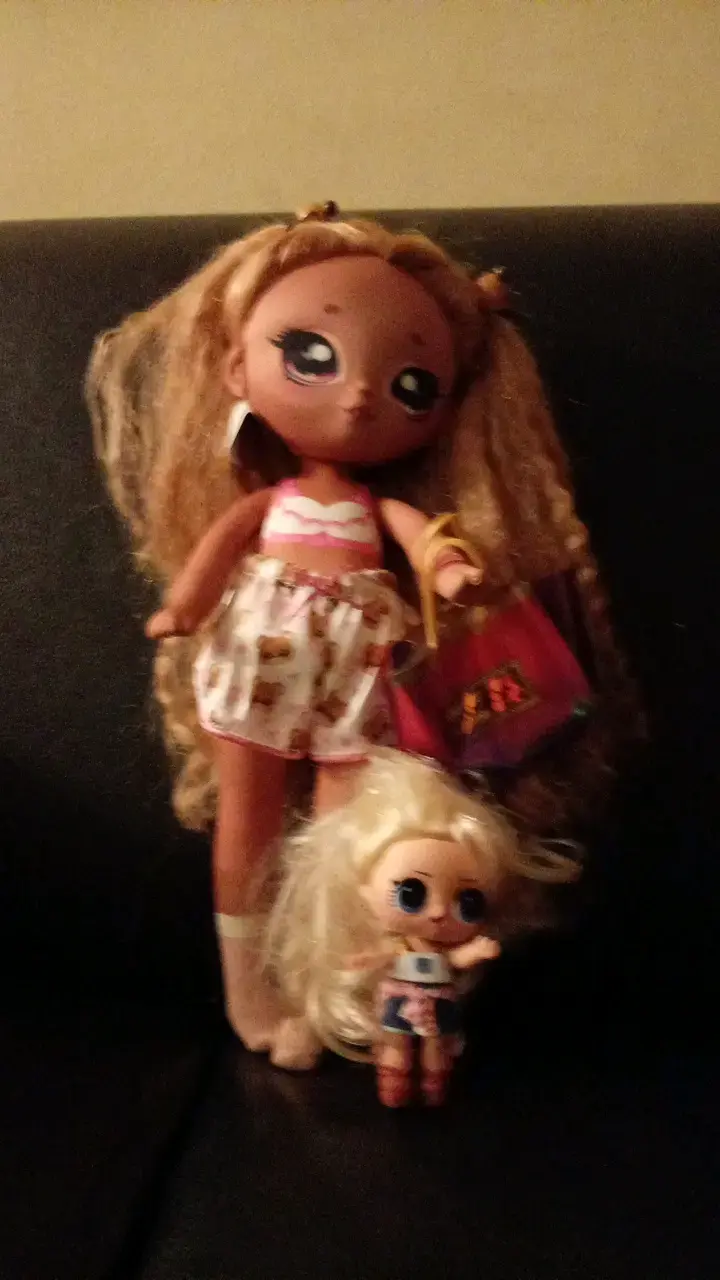 Muñecas LOL Surprise con accesorios,cartera e hija