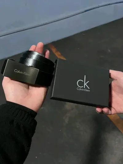 Cinturónes baratos Calvin klein reversible - miniatura 2