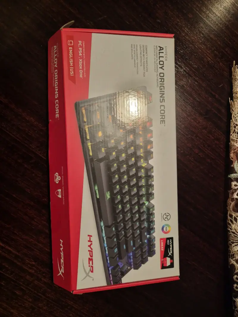 Teclado mecánico HyperX Alloy Origins Core RGB - 5