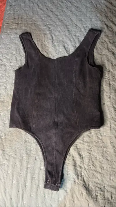 Body negro de mujer Americannino talla L - miniatura 1