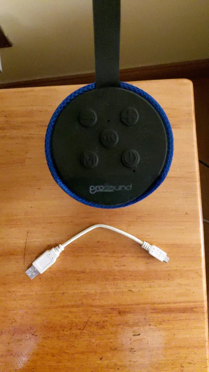 Parlante Bluetooth ProSound Azul Portátil - 2