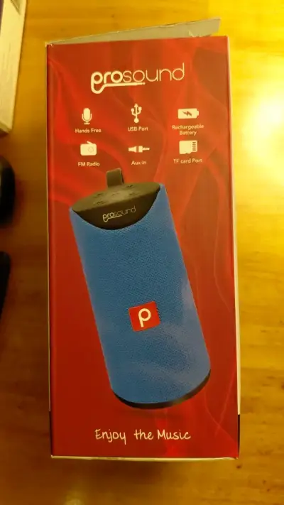 Parlante Bluetooth ProSound Azul Portátil - miniatura 5