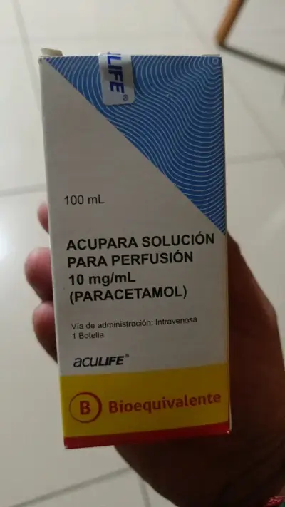 Solución para perfusión Acupara 100 mL - miniatura 1