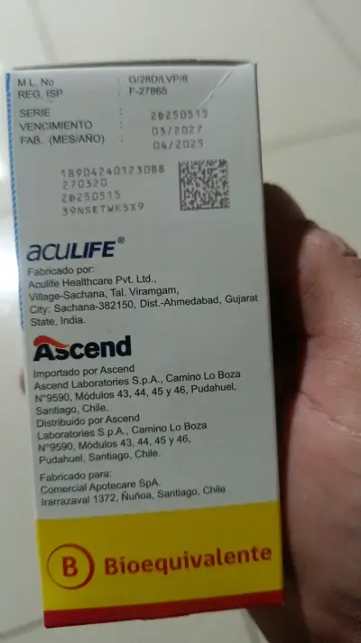 Solución para perfusión Acupara 100 mL - miniatura 2