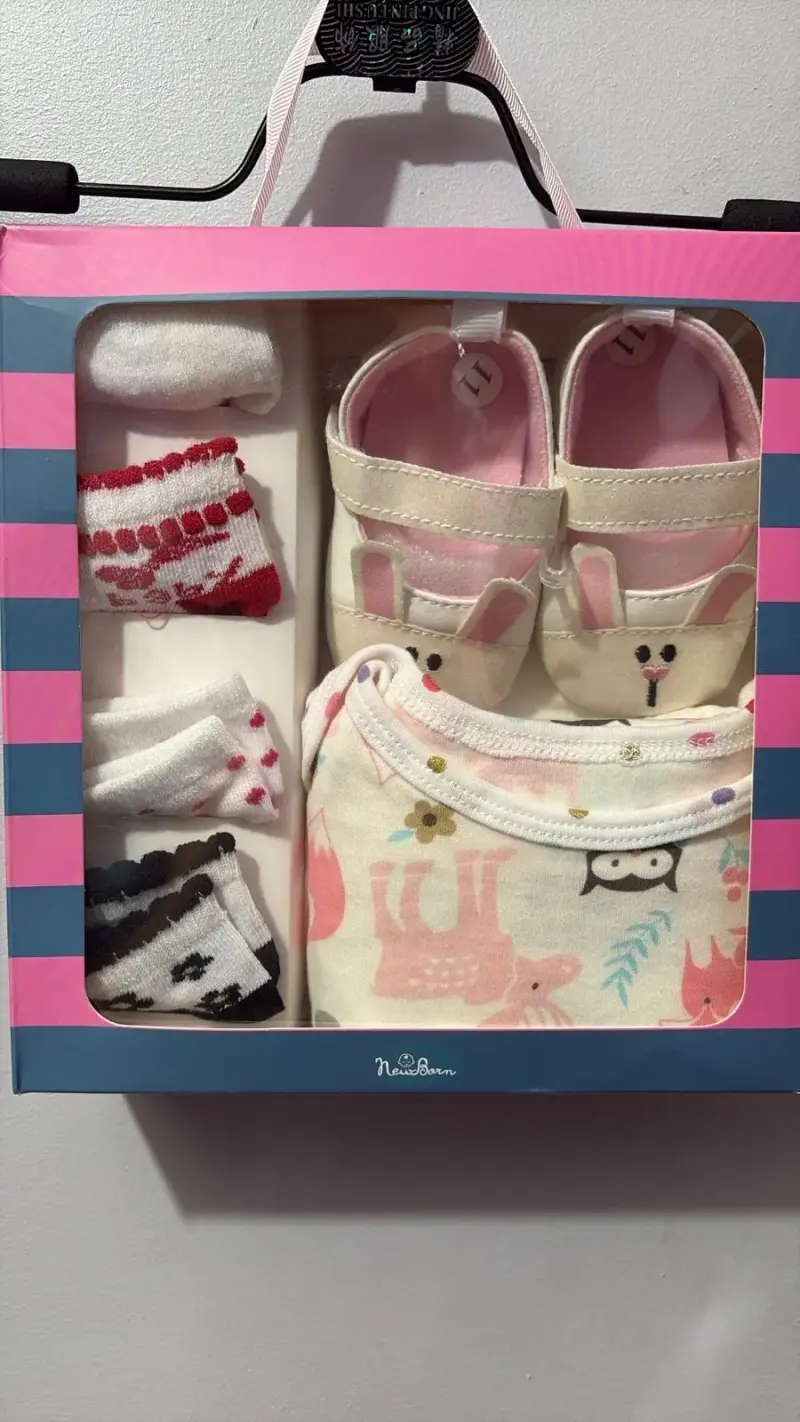 Set de Ropa y Zapatos para Bebé Newborn 0-3M - 2