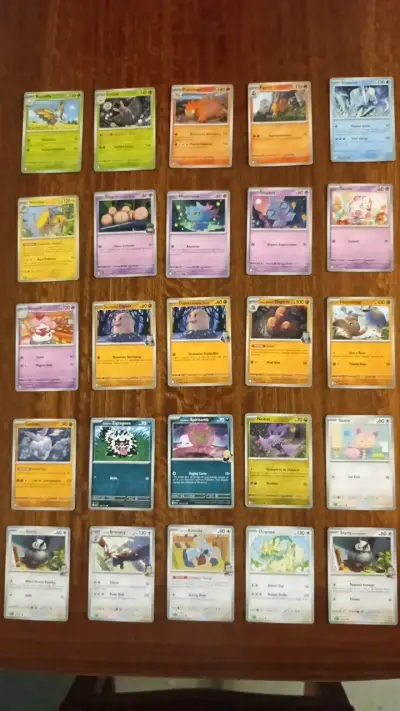 Lote de 25Cartas Pokémon Variadas en Buen Estado - miniatura 1