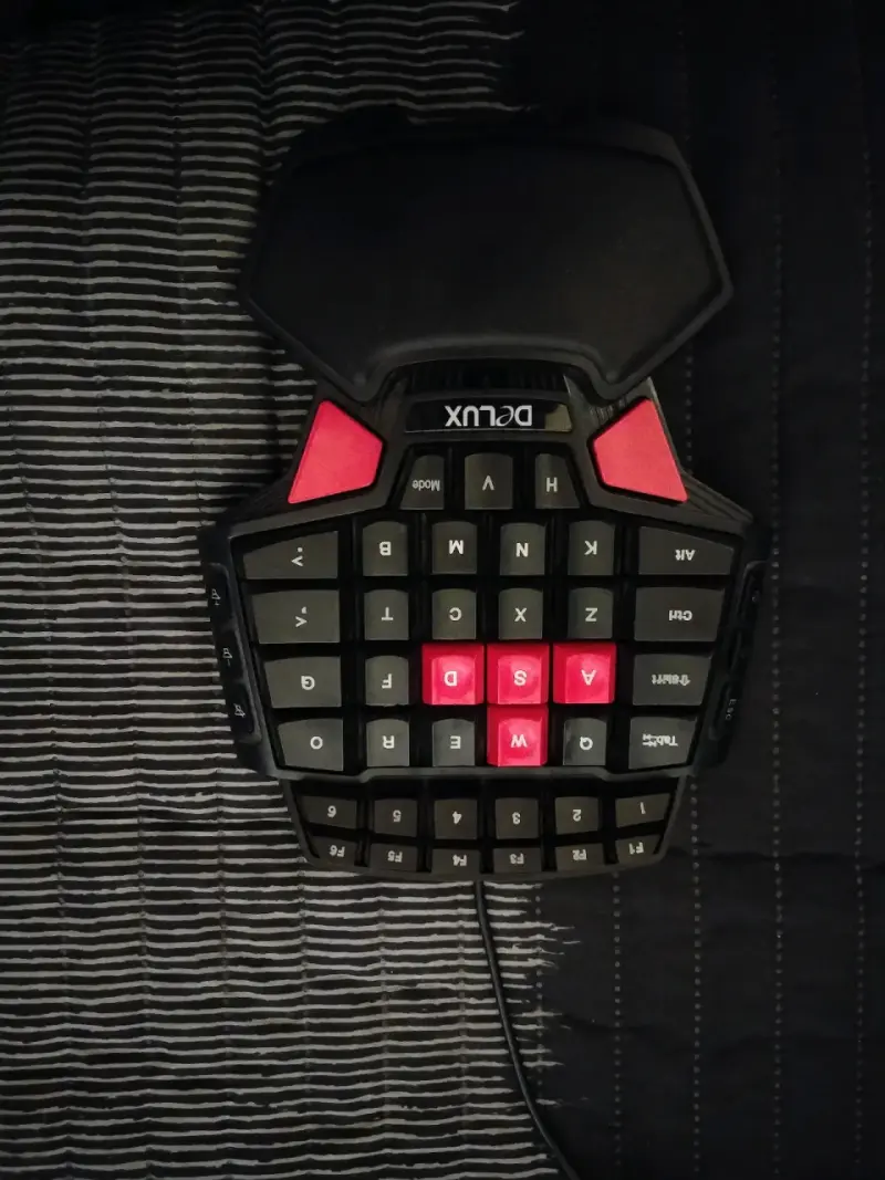 Teclado delux t9 de una mano