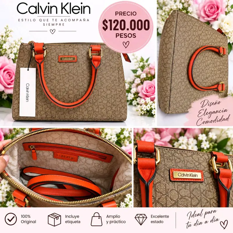 Bolso Calvin Klein con diseño elegante y cómodo - 1