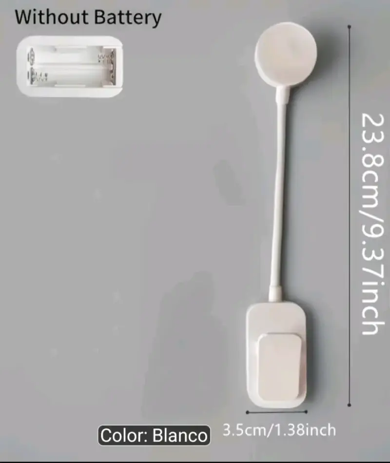 Lámpara de lectura LED con clip ajustable - 2