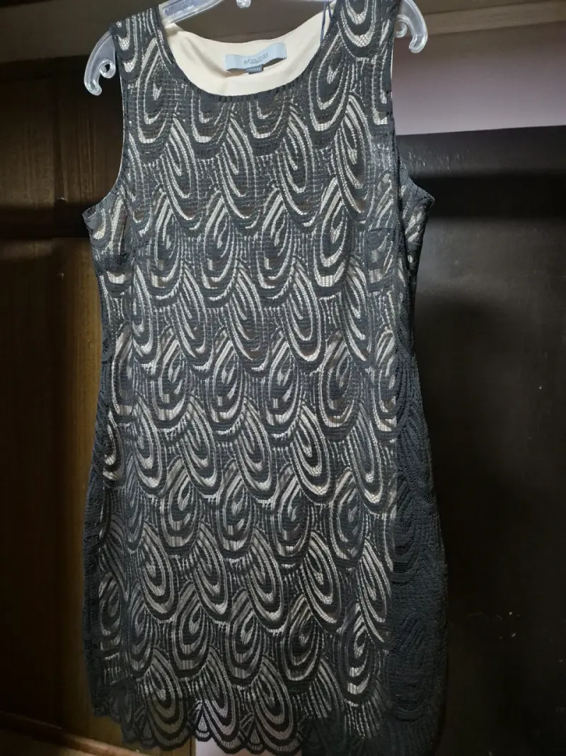 Vestido de encaje negro Apology London talla L - 1