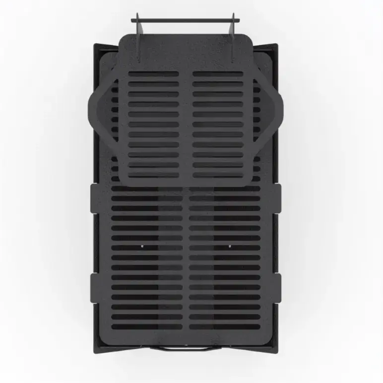 Parrilla portátil de acero para camping - 4