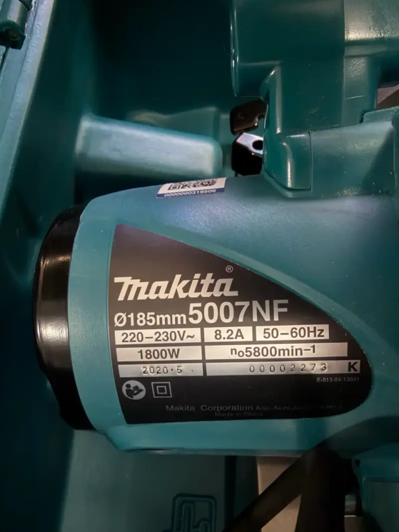 Sierra circular Makita 5007NF 185mm 1800W - 3