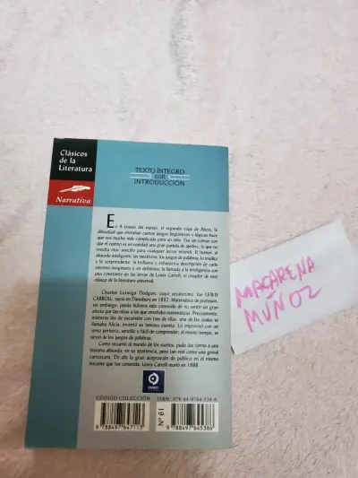 Libro 'A Través del Espejo' de Lewis Carroll - miniatura 2