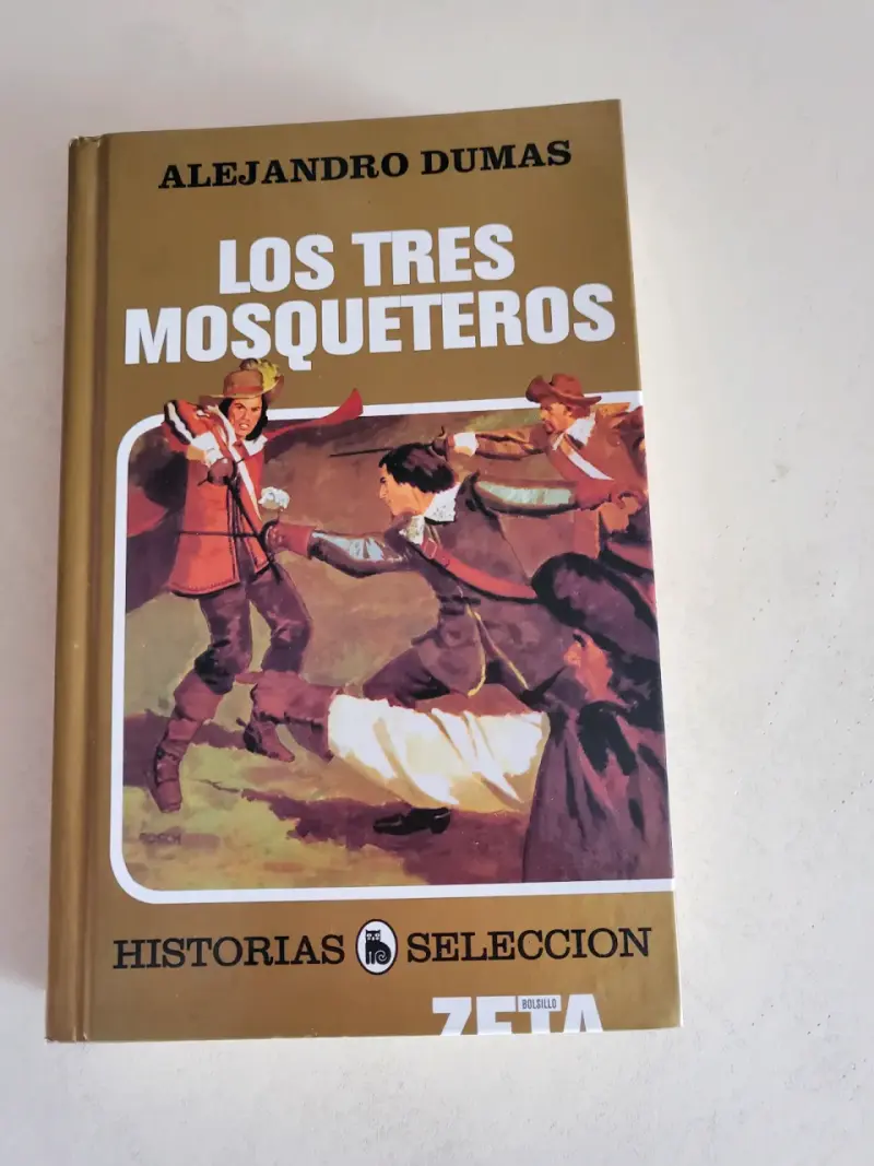 Libro Los Tres Mosqueteros de Alejandro Dumas - 1