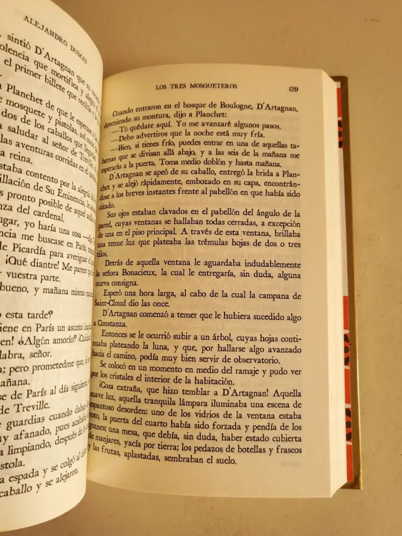 Libro Los Tres Mosqueteros de Alejandro Dumas - 3