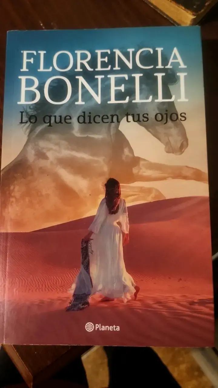 Libro 'Lo que dicen tus ojos' de Florencia Bonelli