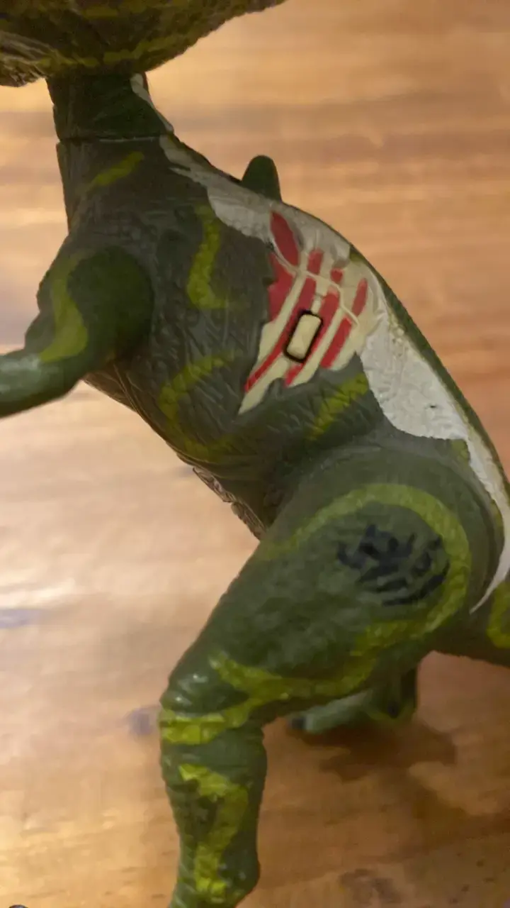 Figura de dinosaurio Dilophosaurus de juguete - 2